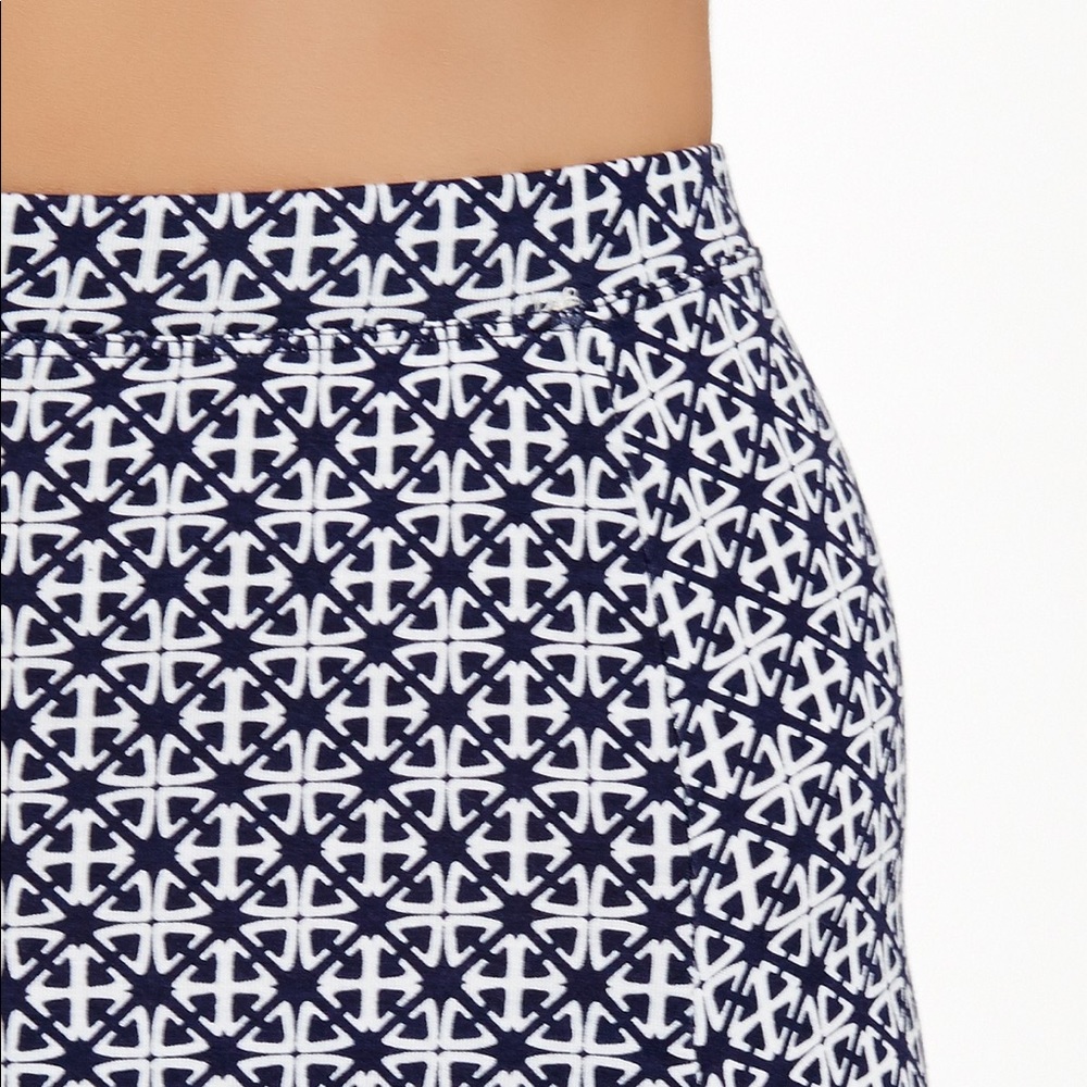 Max Studio print knit skirt NWT